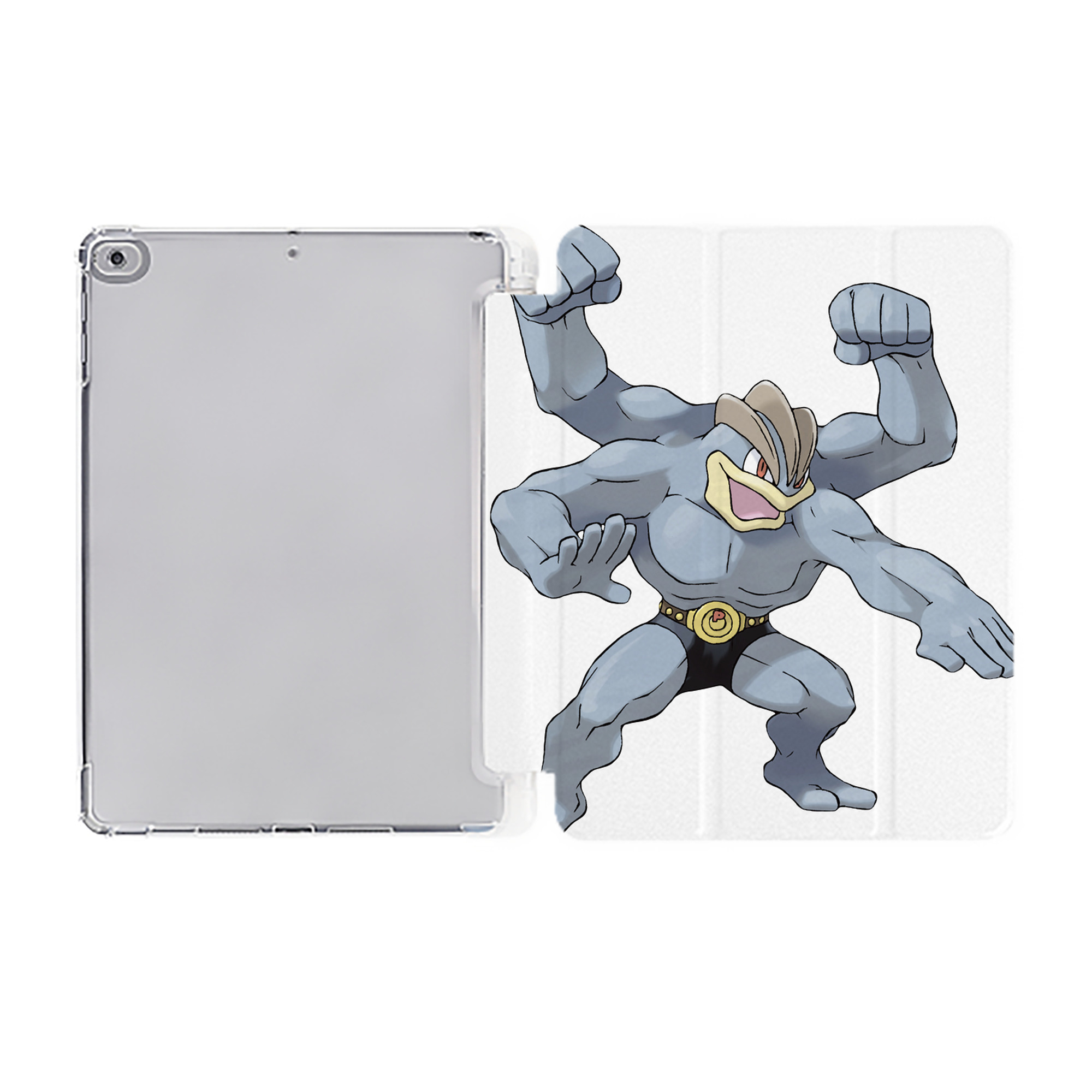 （画像用） ポケットモンスター Pokémon IPad ケース ペン収納付き 三つ折りスタンド PUレザー×シリコン 対応機種9.5/10.5/10.9インチ